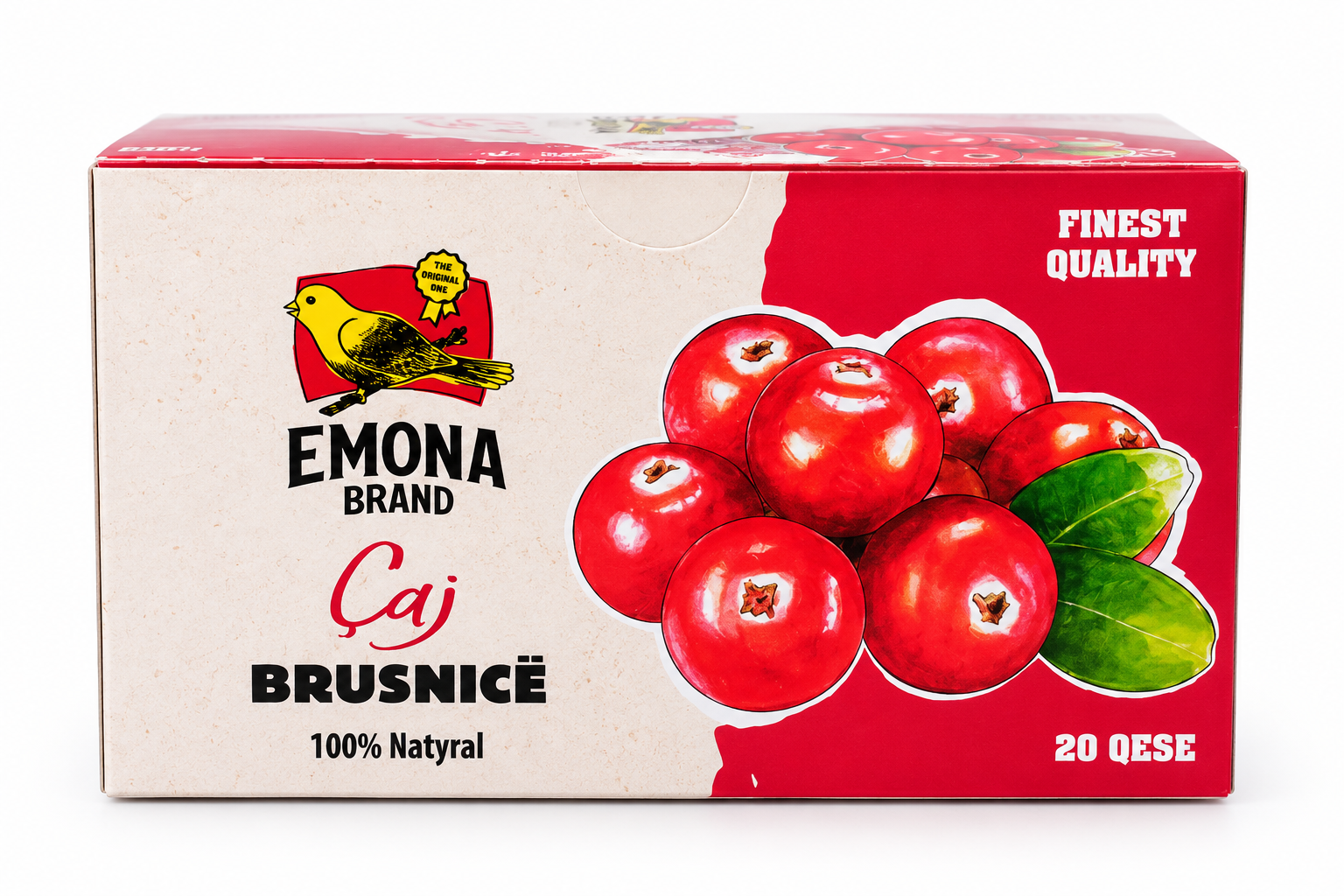 Emona Cranberry Tee Box