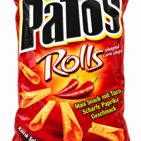 Patos Rolls Maischips mit scharfer Paprika